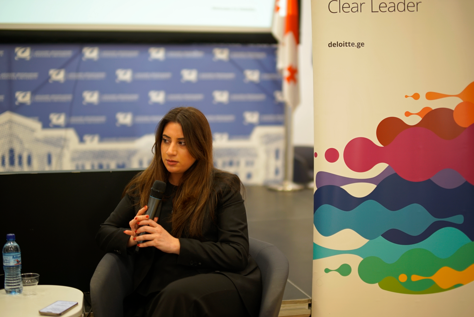 შეხვედრა საერთაშორისო კომპანია ,,დელოიტის''  წარმომადგენლებთან